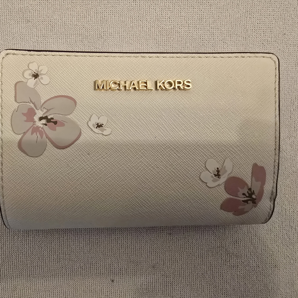 Michael Kors White Floral Women's Bag